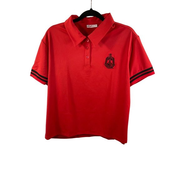 NWB Delta Sigma Theta Polo Shirt and Skirt set Size: X Large - Picture 2 of 13